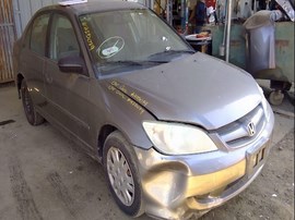 2004 HONDA CIVIC, GRAY, LX, 1.7L, AT,  A25079